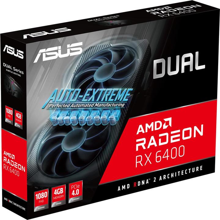 Produktbild ASUS DUAL RADEON RX 6400 (4 GB)