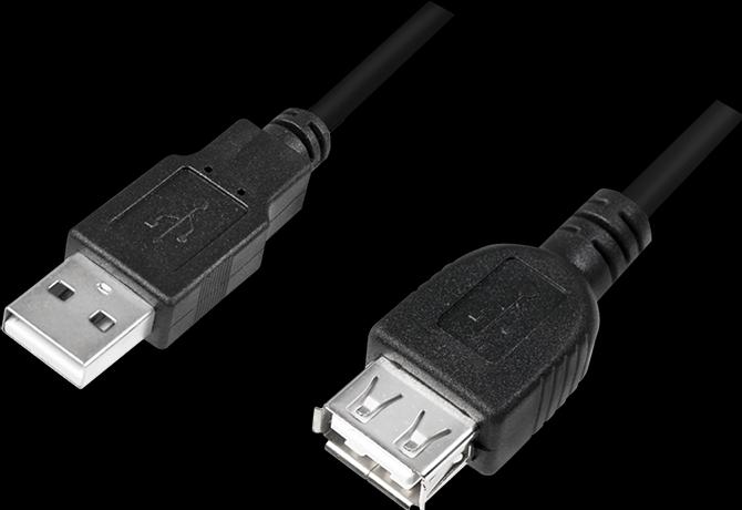 Produktbild LogiLink USB 2.0 zu (USB 2.0, 15 cm)
