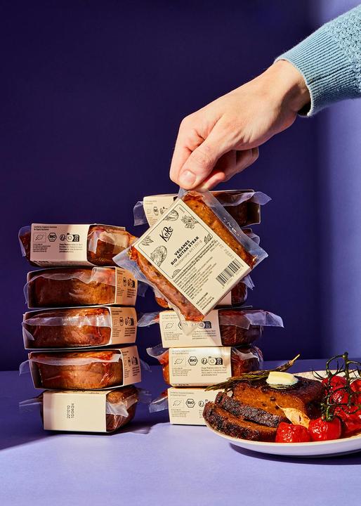 Produktbild KoRo Fleischalternative auf Basis von Weizengluten, Mediterrane Art (3000 g)