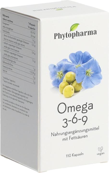 Immagine prodotto Phytopharma Omega 3-6-9 (1 Pezzo/i, Pillole, 100 g)