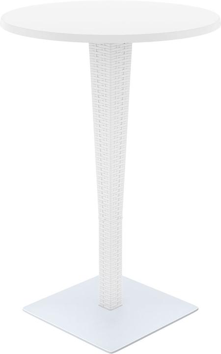 Actual product image Swisshandel24 Outdoor bar table Riva R70, white