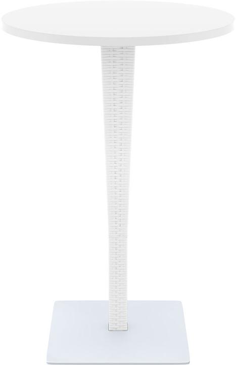 Actual product image Swisshandel24 Outdoor bar table Riva R70, white