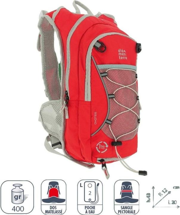 Produktbild Elementerre Rucksack + Trinksack dyoter 18 l (18 l)