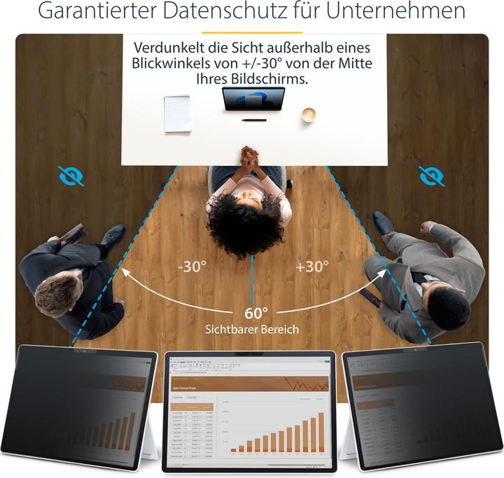 Image du produit StarTech 13 Écran de confidentialité Surface Pro (13", 1 : 1)