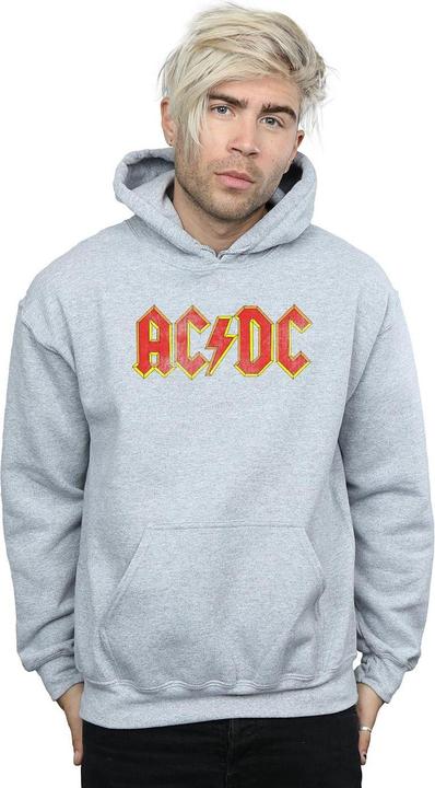 Produktbild AC/DC Distressed Red Logo Kapuzenpullover (XL)
