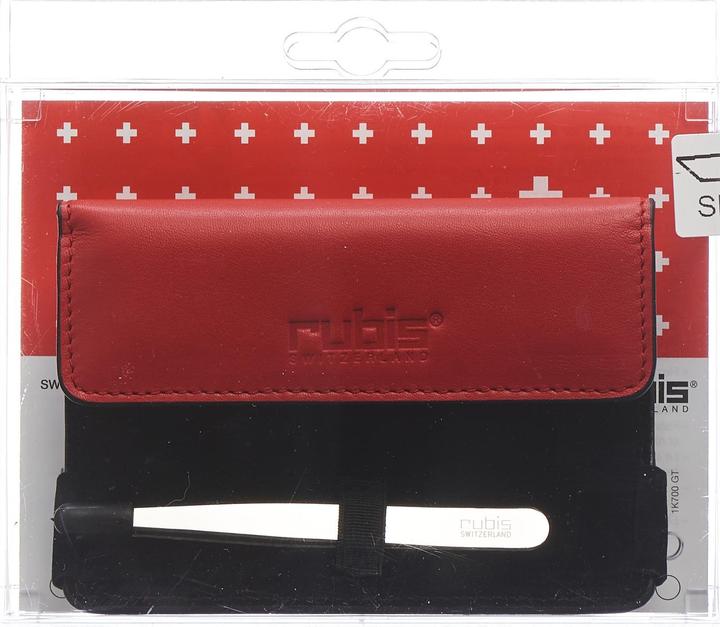 Immagine prodotto Rubis Pinzetta Shiny con custodia, inclinata, argento