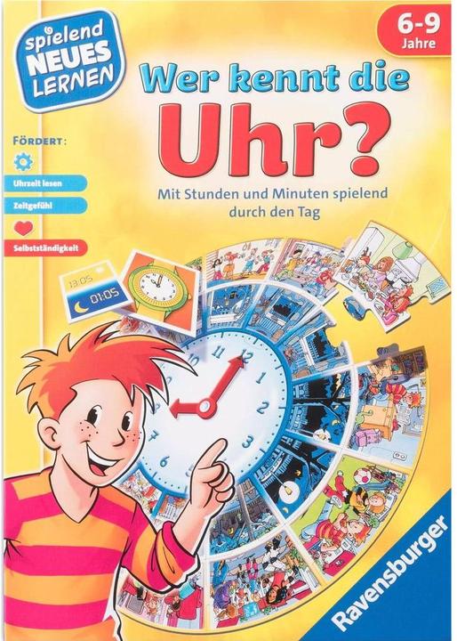 Produktbild Ravensburger Lernspiel Wer kennt die Uhr? (Deutsch)
