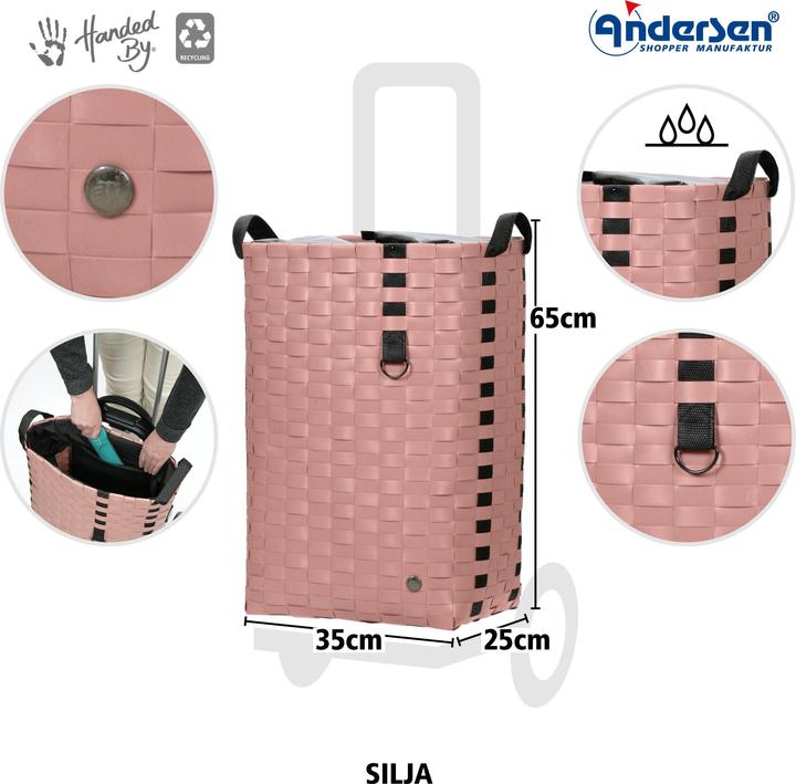 Image du produit Andersen Unus Shopper Silja chariot à provisions 65 cm