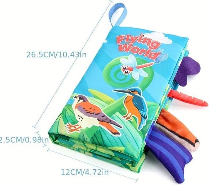 Produktbild Activity Board Baby-Buch, Baby-Soft-Buch, Baby-Früh-Lern-Buch, Baby-Wasserfest-Buch (Englisch)