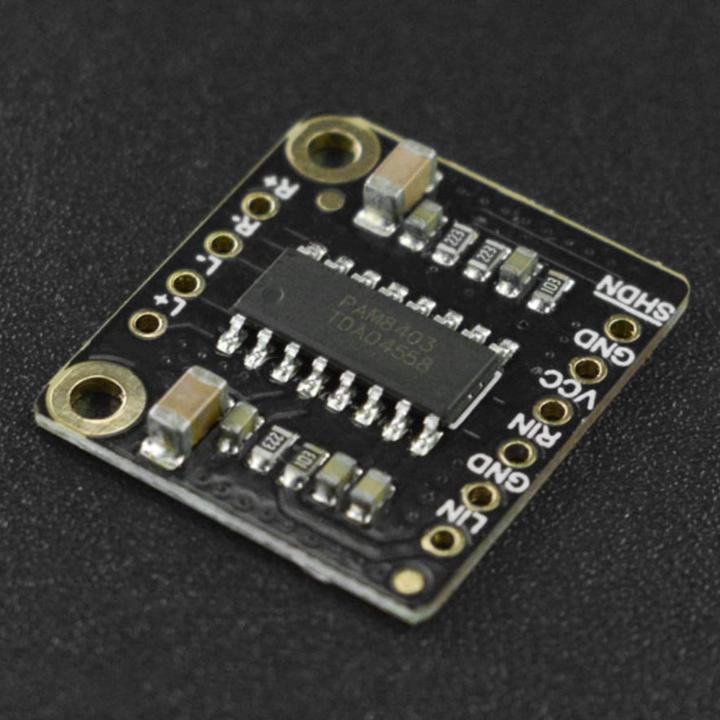 Image du produit DFRobot Fermion 3W Mini amplificateur audio stéréo