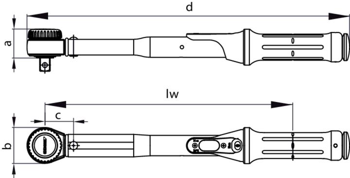 Image du produit Gedore Clé dynamométrique 4550-75 3/4 ″ 150 - 750 Nm (3/4", 150 Nm, 750 Nm)