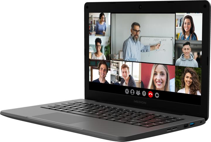 Actual product image Medion Akoya E14409 - Laptop - Windows 11 Home - 14 HD - Intel i3 - 8 GB - 512 GB SSD - Wi-Fi 5 - Zwart (14", Intel Core i3-1005G1, 8 GB, 512 GB, US)