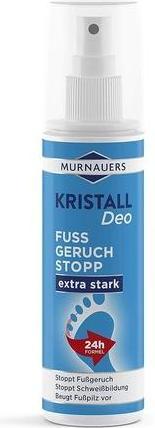 Produktbild Murnauers Kristall Deo Fuss Geruch Stopp, 100 ml Lösung (Fussbad, 100 ml)