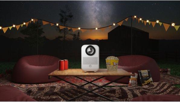 Image du produit HP CC180W Set mit Leinwand (100 lm)