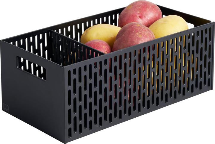 Actual product image Yamazaki TOWER vegetable basket (1 x, 15 x 32 x 12 cm)