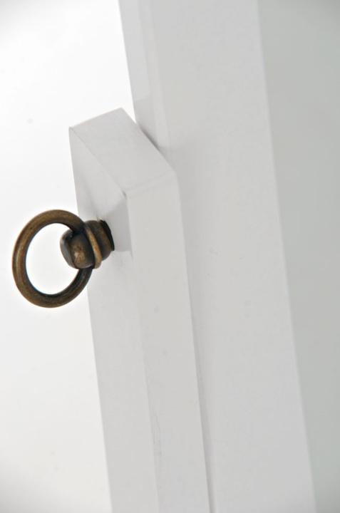 Actual product image CLP Stand mirror Yolanda angular, white (45 x 150 cm)