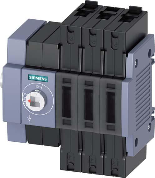 Actual product image Siemens Main switch 63A 3p IP20 Einb Wart/Rep 3KD2634-2ME10-0