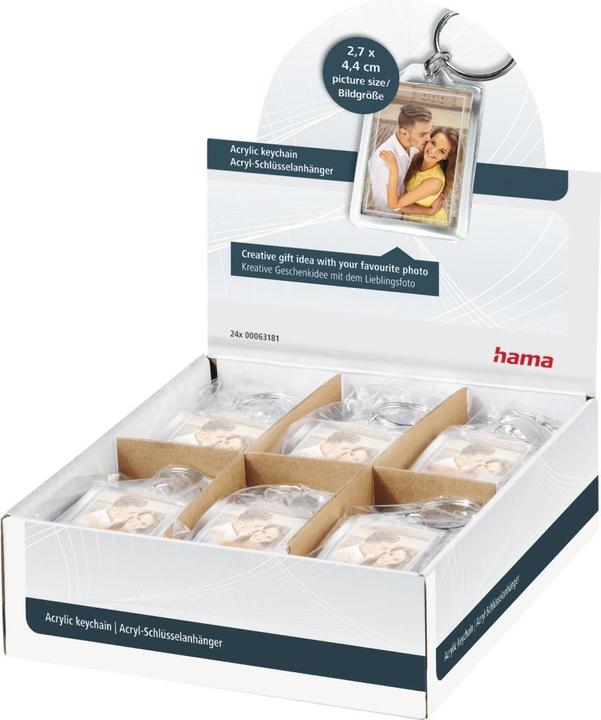 Actual product image Hama Acryl-Schlüsselanhänger, klein