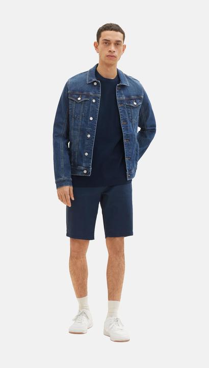 Actual product image Tom Tailor Slim-fit chino shorts with zip, button and side pockets (34)