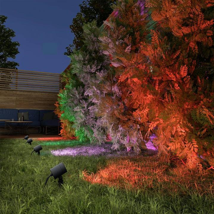 Actual product image Müller Licht tint LED garden spot Flores Gen2 Extension (1x) LED outdoor path lights (590 lm, IP44)