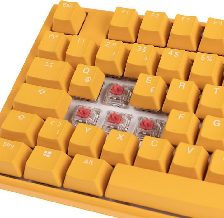 Image du produit Ducky Clavier de jeu One 3 jaune, RGB LED - MX-Silent-Red (DE, Filaire)