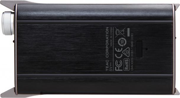 Produktbild TEAC HA-P50 Schwarz (Gain-Schalter, USB-DAC)