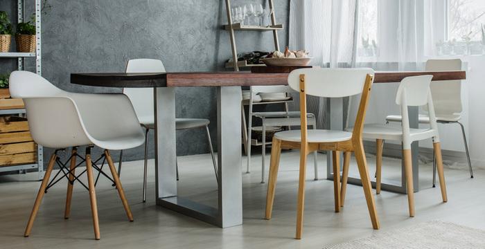 Image du produit CLP 2x Pieds de table Velden 90 cm inox