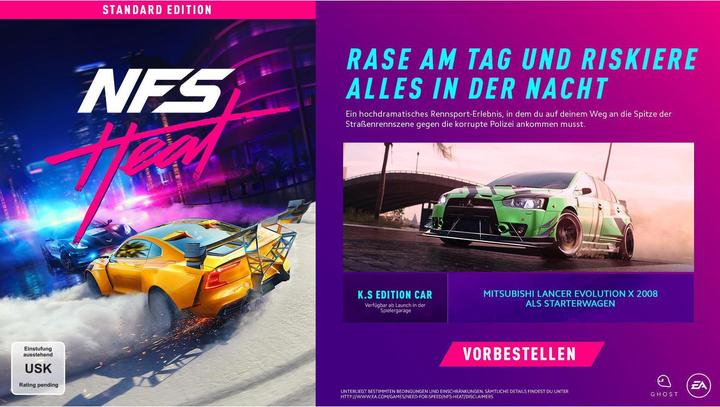 Immagine prodotto EA Games Need for Speed - Heat (PS4, Multilingue)