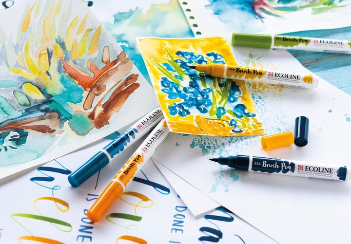 Produktbild Talens Ecoline Brush Pen (Grün, 1 x)