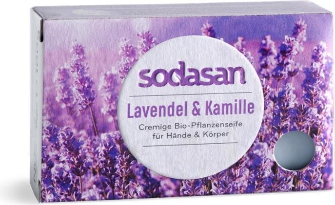 Actual product image Sodasan Cream Lavendel Bioseife (Hard soap)