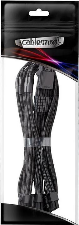 Actual product image CableMod C-Series Pro ModMesh 12VHPWR to 3x PCI-e cable for Corsair - 60cm, black