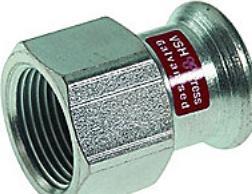 Produktbild Aalberts VSH ovg. 22 mmX1/2" mf. - M-bakke XPress FZ press (Pressverbindung)