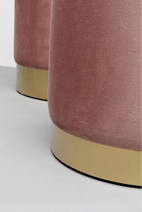 Produktbild Kare Design Hocker Cherry Storage Rose Brass (2/Set)