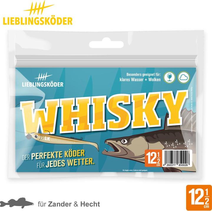 Produktbild Lieblingsköder Whisky (klares Wasser, Wolken) (12.50 cm)