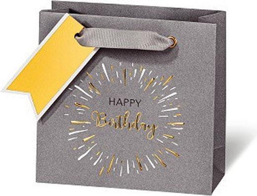 Immagine prodotto BSB-Obpacher Geschenksack Birthday gold (Borsa da regalo)