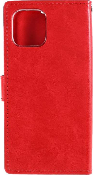 Immagine prodotto iPhone 12 Pro Max - Blue Moon Leather Case Cover Cards Red (Apple iPhone 12 Pro Max)