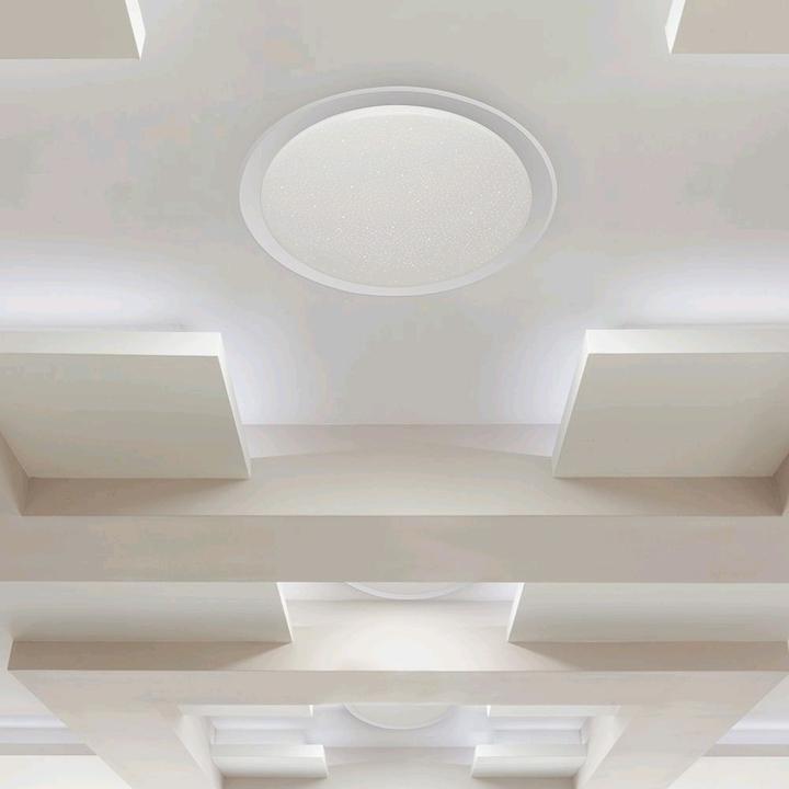 Actual product image V-TAC VT8555 30W60W30W LED Designer Dome Light Remote Control Colour Change Dimmable Star Decal (6000 lm)