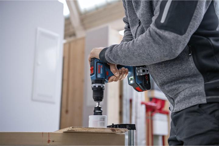 Productafbeelding Bosch Professional Accu klopboormachine GSB 18V-90 C Professional, 18Volt, blauw/zwart, 2x Li-Ion accu 4.0 (Oplaadbare batterij)