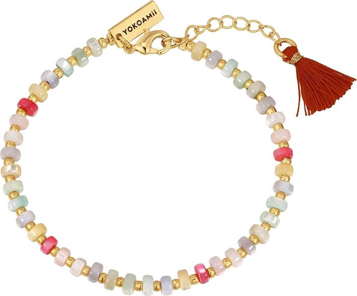 Immagine prodotto Yokoamii Damen Armband - 37660 (17 cm, Ottone)