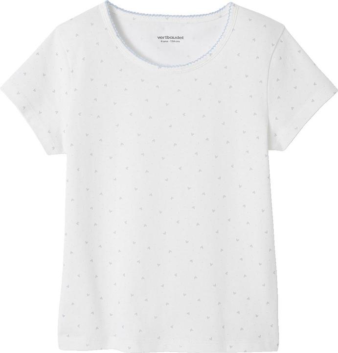 Actual product image Vertbaudet 3er-Pack Mädchen T-Shirts BASIC Oeko-Tex (140)