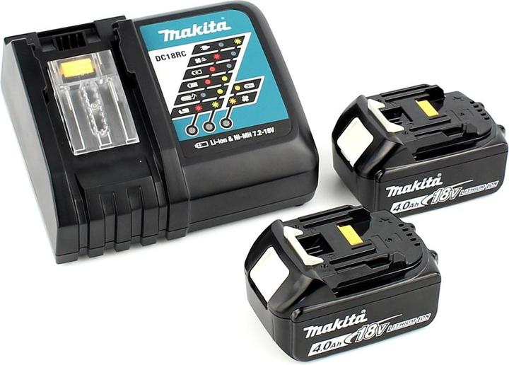 Image du produit Makita DGA 517 RMJ Meuleuse d'angle sans fil 18V 125mm + 2x Batteries 4,0Ah + Chargeur + Coffret de (125 mm)