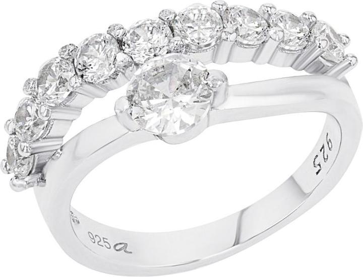 Immagine prodotto Amor Ringe für Damen, 925 Sterling Silber, Zirkonia synth. (56, 925 Argento)