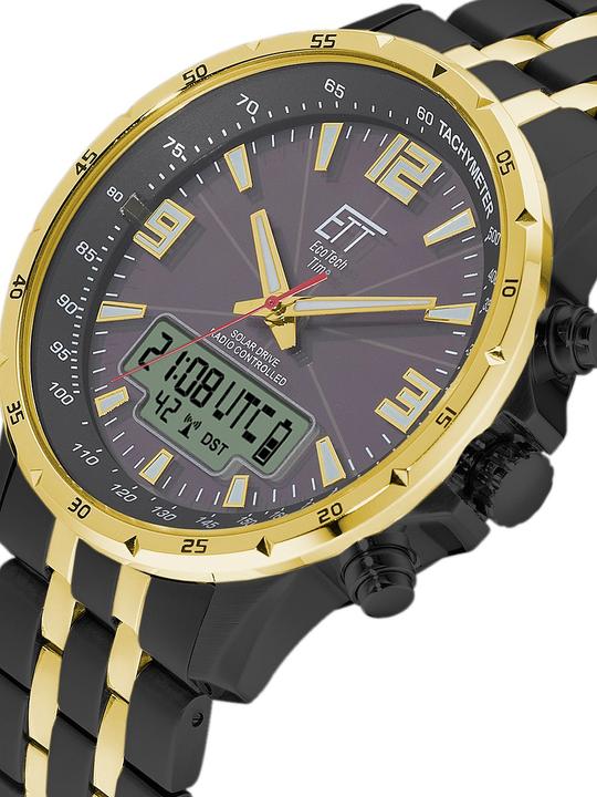 Actual product image ETT EGS-11567-21M Solar Drive Radio Professional Arctica 43mm (Digital watch, Analogue wristwatch, 43 mm)