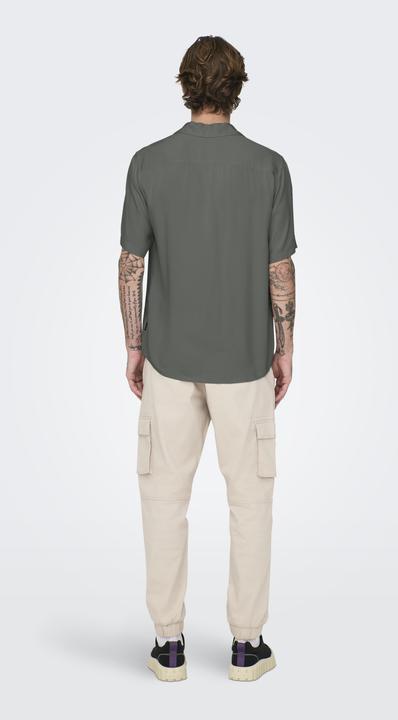 Produktbild Only & Sons Onsdash Life Reg Visc Res Ss Shirt (M)