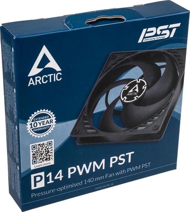 Produktbild Arctic P14 PWM PST black (140 mm, 1 x)