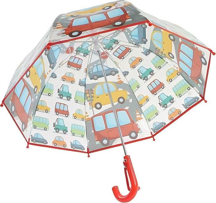 Actual product image Alopini Cartoon Auto Push Pull No Switch Umbrella