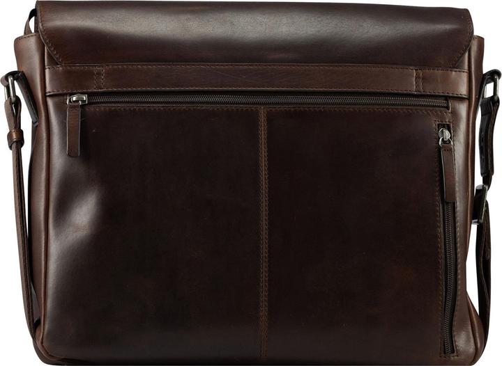 Actual product image Jost Lund briefcases messenger leather 41.5 cm laptop compartment (17.72")