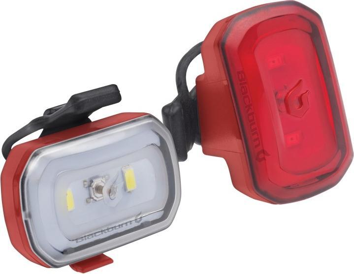 Produktbild Blackburn Click USB-Lampenset vorne 60 Lumen, hinten 20 Lumen rot (60 lm, 20 lm)