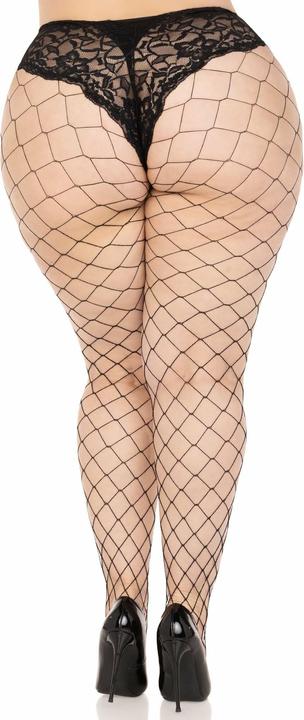 Produktbild Leg Avenue Grobmaschige Netzstrumpfhose schwarz