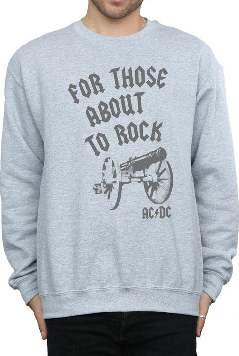 Immagine prodotto AC/DC Felpa uomo For Those About To Rock Cannon in cotone (XL)